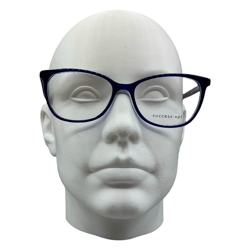 Success:xpl Becky Blue Demi Eyeglasses 58-18-145 Cat Eye‎ Tortoise Frames NEW